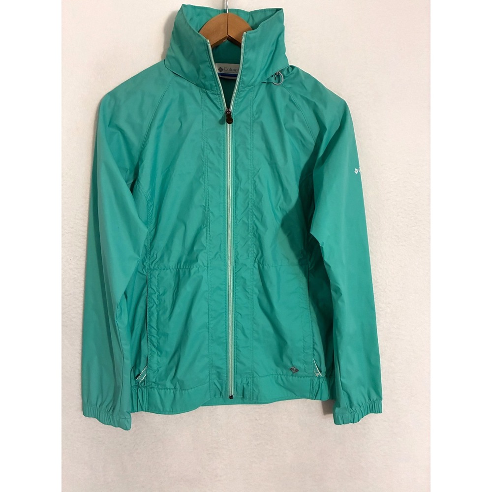 Columbia Switchback III Jacket Womens Size Small Omni-Shield Zip Packable Hood